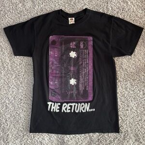 The Return Shirt Mens Medium Raekwon Wutang Purple Casette Ghostface Rap Music